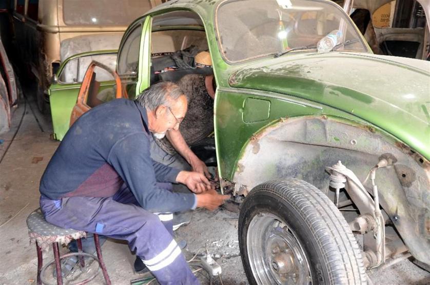 Vosvos onun için tutkunun da ötesinde: Her birinin adı var