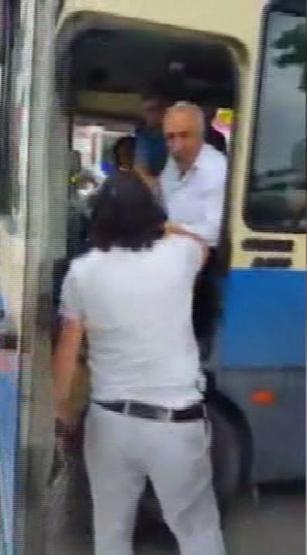 Ankarada sivil polislerle dolmuşçular arasında kavga