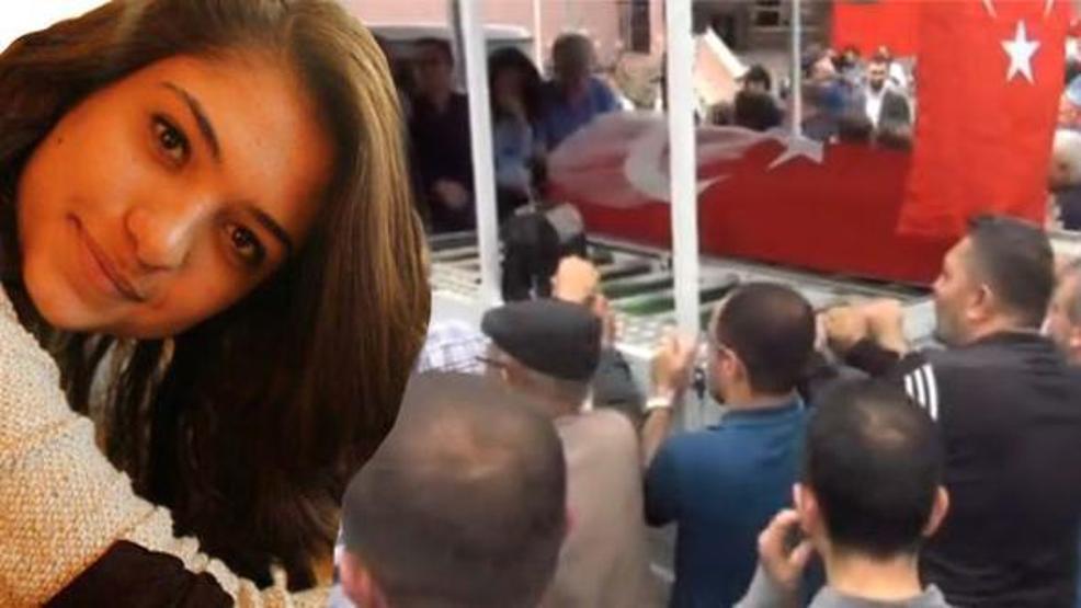 Şehit öğretmen Aybüke Yalçın son yolculuğuna uğurlandı