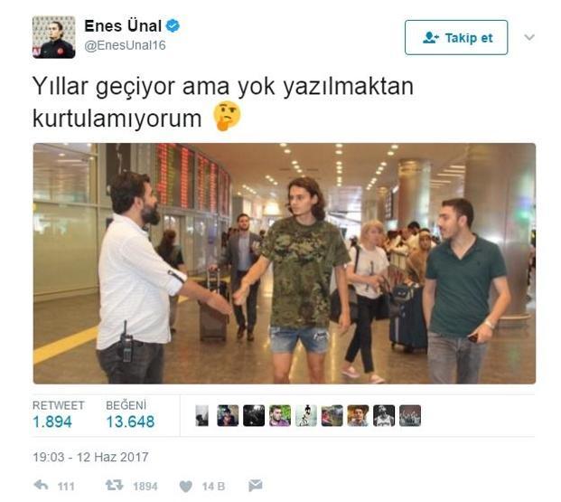 Enes Ünaldan yoklama kaçağı paylaşımı