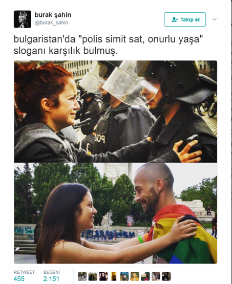 Şiddete isyan eden genç kadın, eşcinsel polisin hayatını değiştirdi