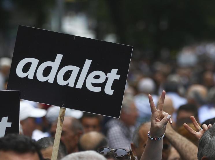 Kılıçdaroğlunun başlattığı Adalet Yürüyüşünden fotoğraflar