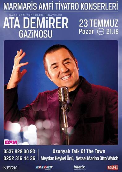 Bu yaz Marmaristen yıldızlar geçecek