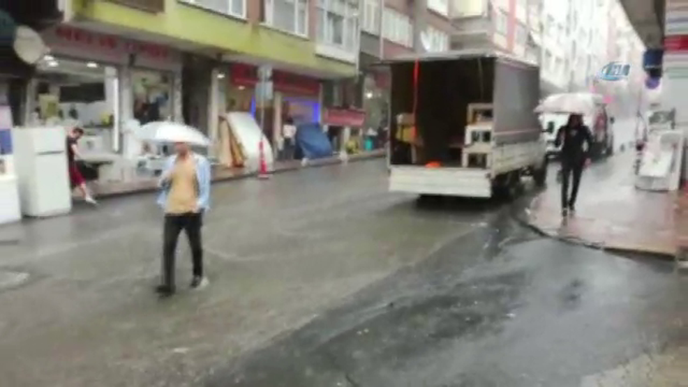 İstanbulda yağmur sürprizi