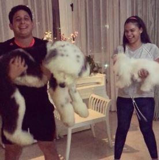 Sosyal medyanın son çılgınlığı: Köpeği dambıl yapmak