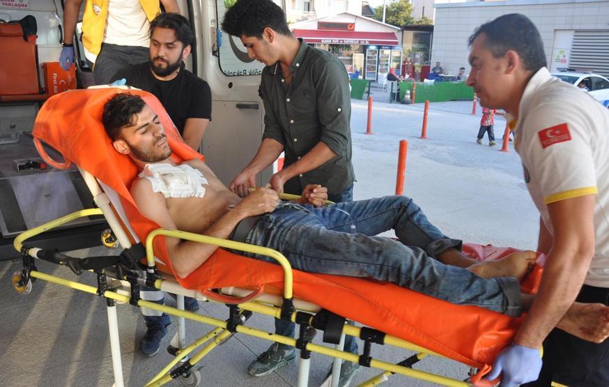 Suriyeli gençler birbirine girdi: 1 yaralı