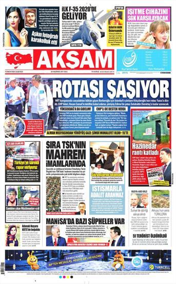 20 Haziran 2017 Gazete Manşetleri