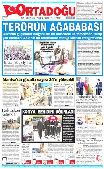 20 Haziran 2017 Gazete Manşetleri