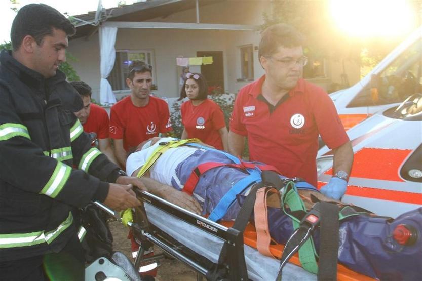 Fethiyede feci kaza: 2 ağır yaralı