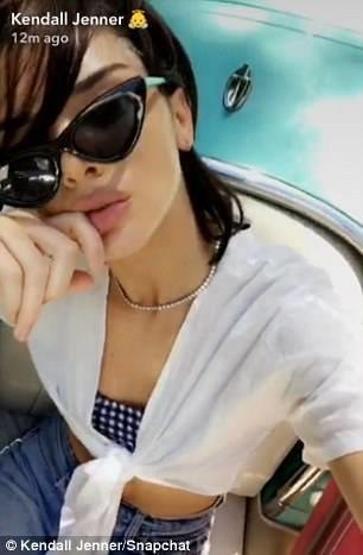 Kendall Jenner yüzüne ne yaptı