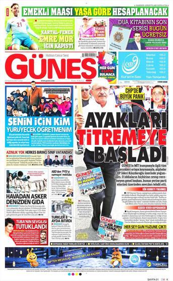 23 Haziran 2017 Gazete manşetleri