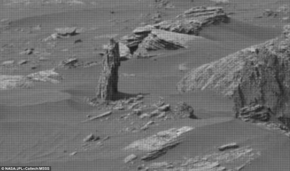 Mars yüzeyinde gizemli görüntüler