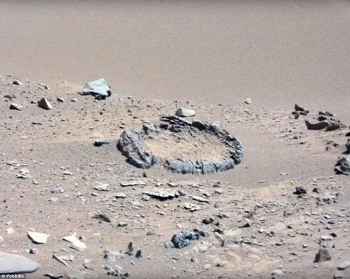 Mars yüzeyinde gizemli görüntüler