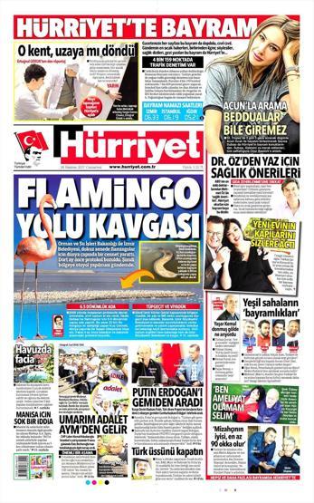 24 Haziran 2017 Gazete manşetleri