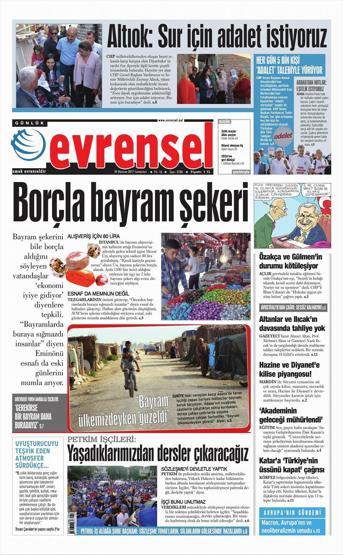 24 Haziran 2017 Gazete manşetleri