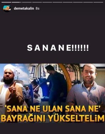 Demet Akalından tacizcilere tepki