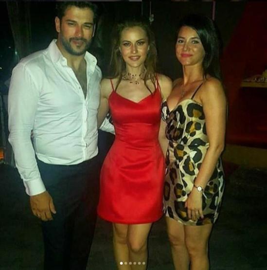 Düğün öncesi eski sevgili krizi Fahriye Evcen mekanı terk etti