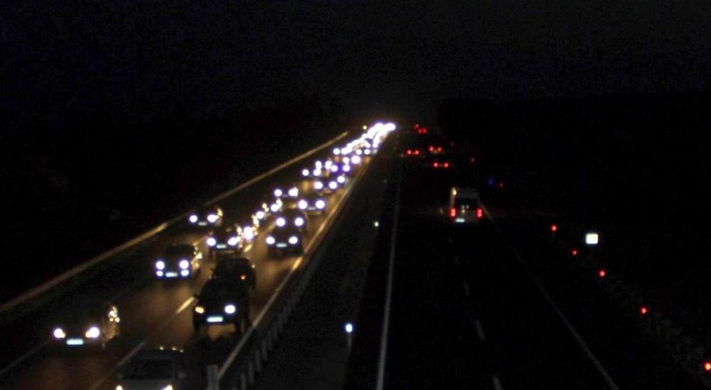 Tekirdağda 50 kilometrelik araç kuyruğu