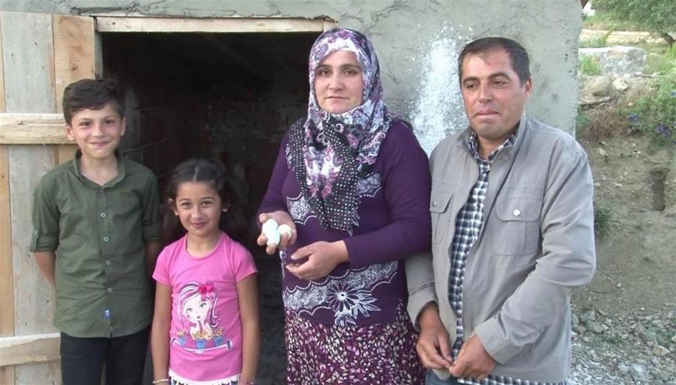 Onun tavukları yeşil yumurtluyor