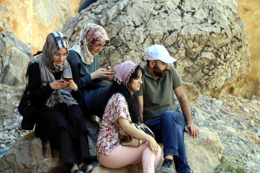 Erzincanda nefes kesen atlayış