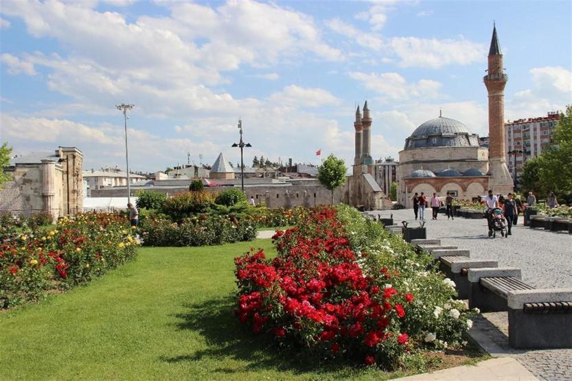 Sivas gül bahçesine döndü
