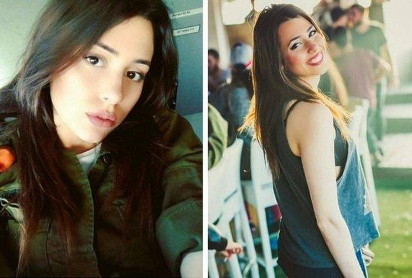 İsrailin kadın askerleri sahilde