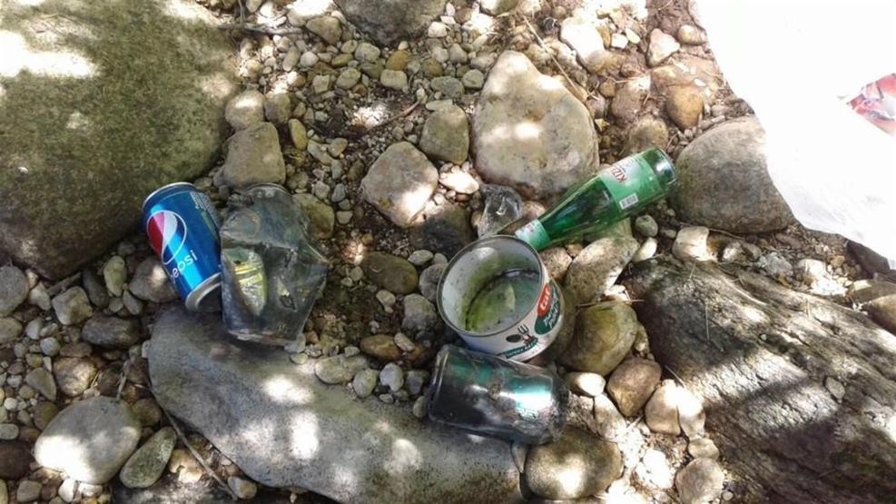 Uludağda içler acısı görüntü: Piknikçilerin çöpten eseri