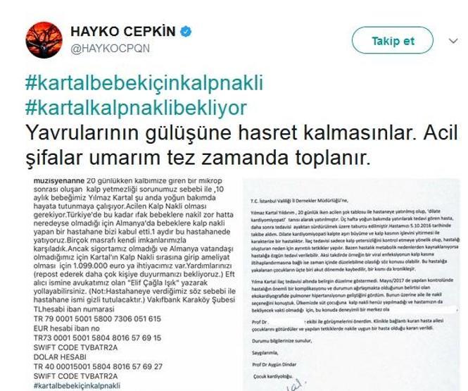 Kartal bebekten beklenen müjdeli haber geldi