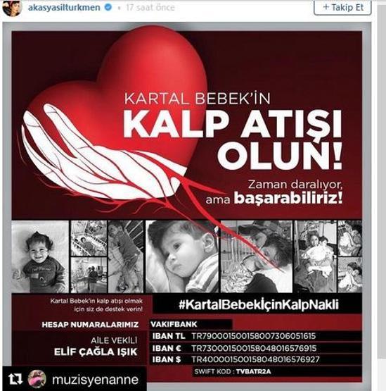 Kartal bebekten beklenen müjdeli haber geldi