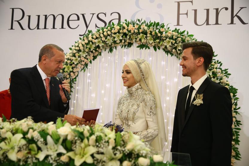 İbrahim Kalın’ın kızının düğününde bir araya geldiler
