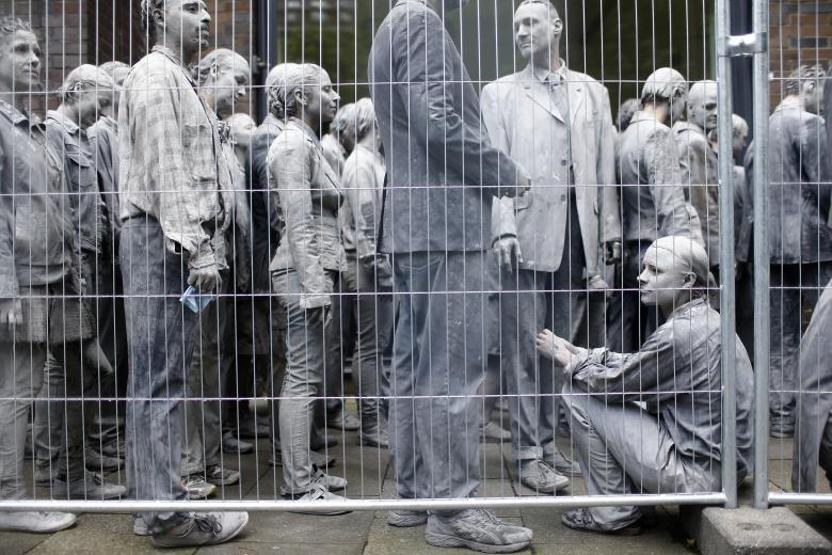 G20ye Walking Dead protestosu