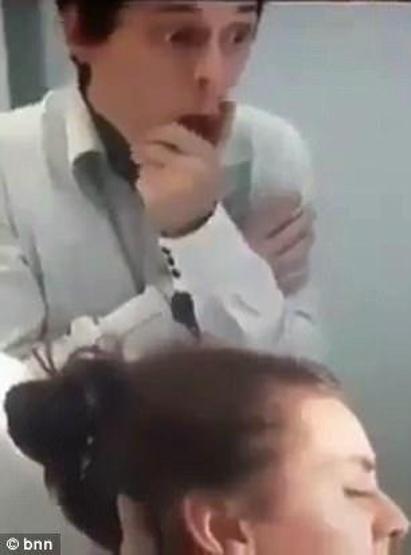 Doğuma girdi, hayatının şokunu yaşadı