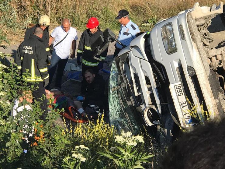 Bursa-Ankara karayolu kaza nedeniyle ulaşıma kapandı