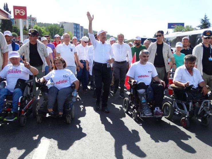 Son dakika... Kemal Kılıçdaroğlu Adalet Yürüyüşünde İstanbula girdi
