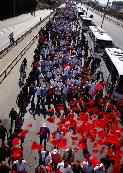 Son dakika... Kemal Kılıçdaroğlu Adalet Yürüyüşünde İstanbula girdi