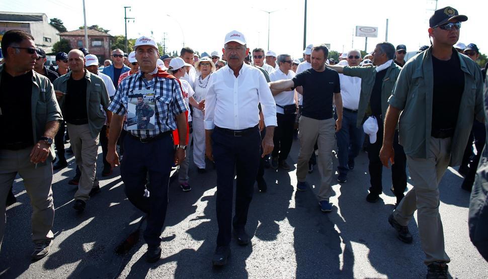 Son dakika... Kemal Kılıçdaroğlu Adalet Yürüyüşünde İstanbula girdi