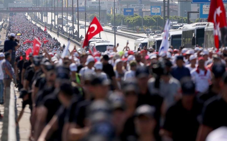 Son dakika... Kemal Kılıçdaroğlu Adalet Yürüyüşünde İstanbula girdi