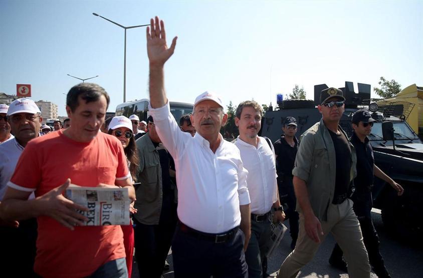 Son dakika... Kemal Kılıçdaroğlu Adalet Yürüyüşünde İstanbula girdi