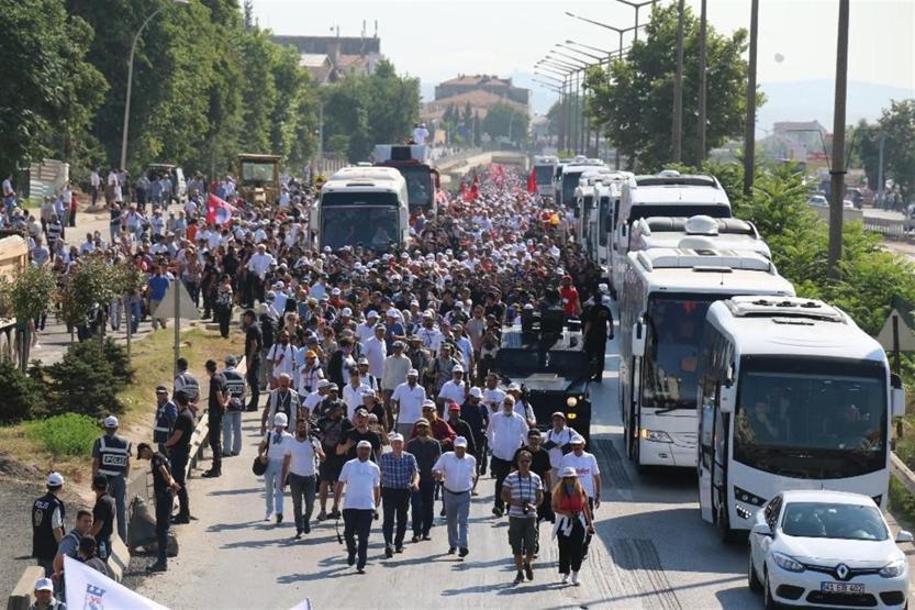 Son dakika... Kemal Kılıçdaroğlu Adalet Yürüyüşünde İstanbula girdi