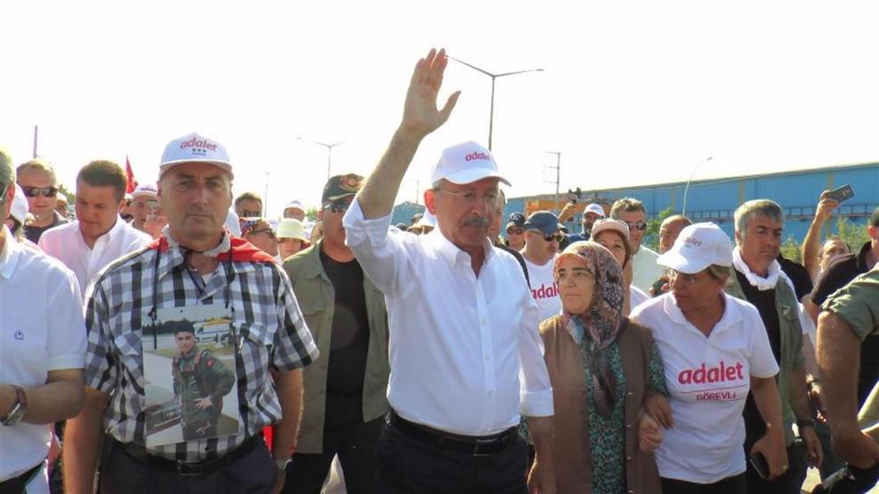 Son dakika... Kemal Kılıçdaroğlu Adalet Yürüyüşünde İstanbula girdi