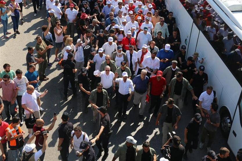 Son dakika... Kemal Kılıçdaroğlu Adalet Yürüyüşünde İstanbula girdi