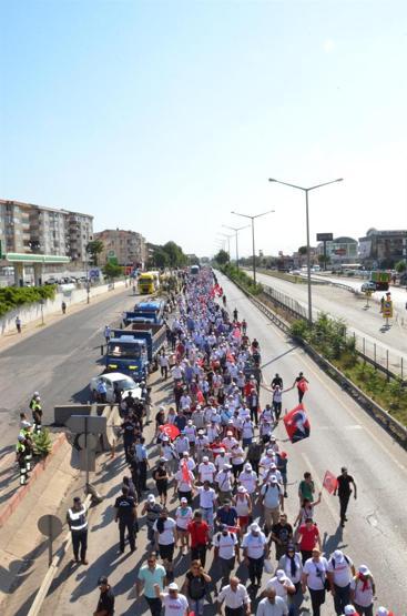 Son dakika... Kemal Kılıçdaroğlu Adalet Yürüyüşünde İstanbula girdi