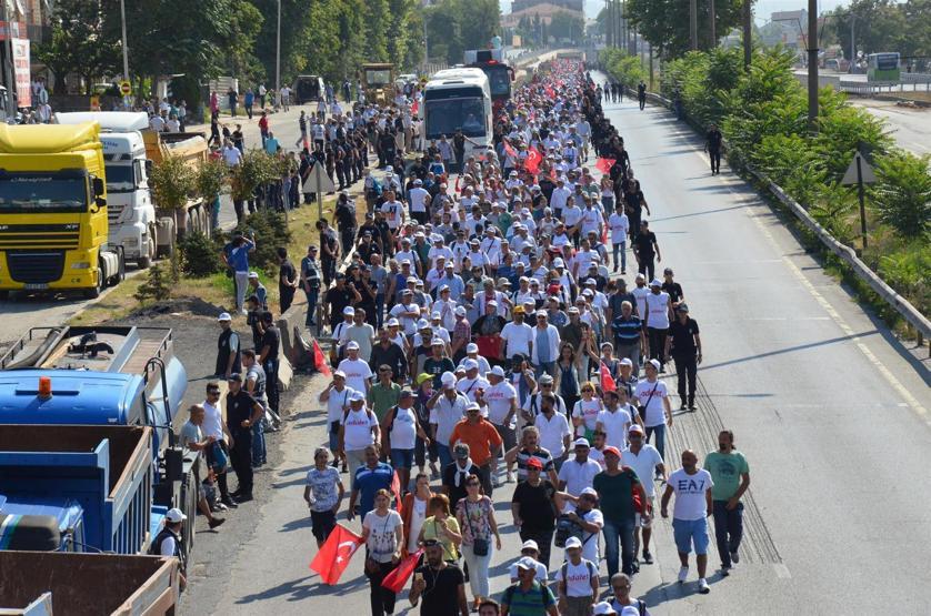 Son dakika... Kemal Kılıçdaroğlu Adalet Yürüyüşünde İstanbula girdi