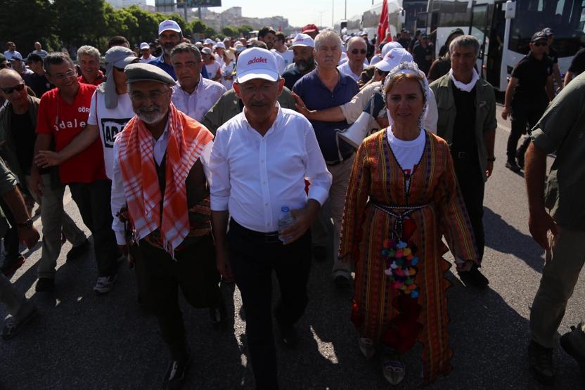 Son dakika... Kemal Kılıçdaroğlu Adalet Yürüyüşünde İstanbula girdi
