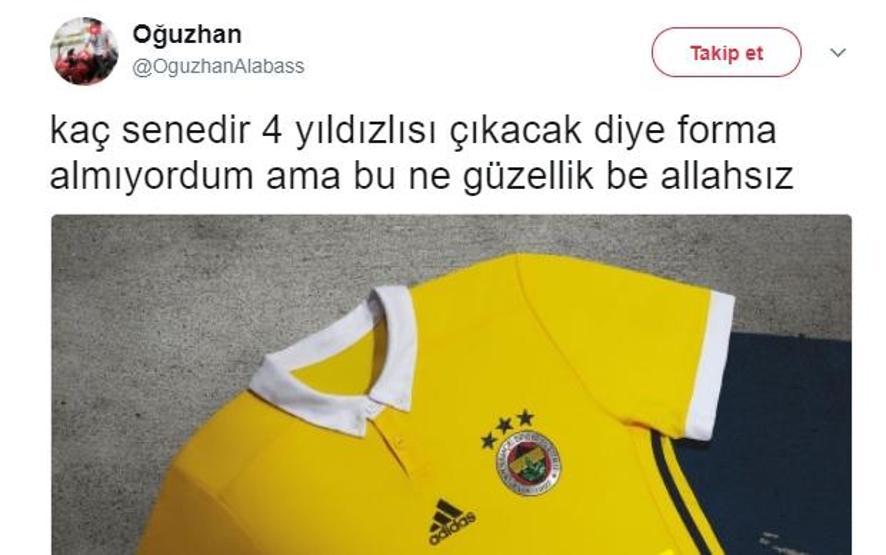 Fenerbahçenin formaları olay oldu