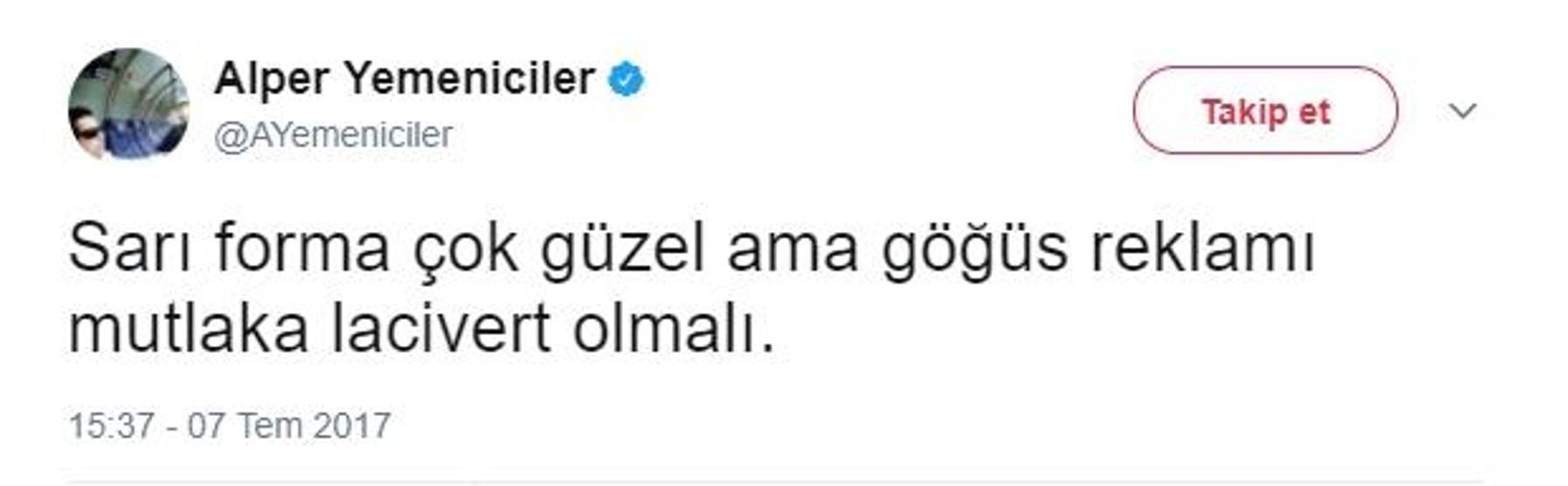 Fenerbahçenin formaları olay oldu