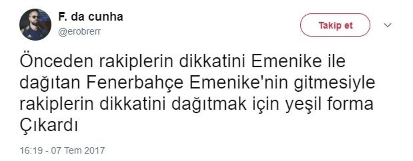 Fenerbahçenin formaları olay oldu