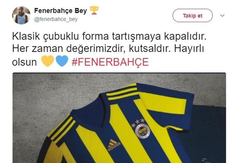 Fenerbahçenin formaları olay oldu