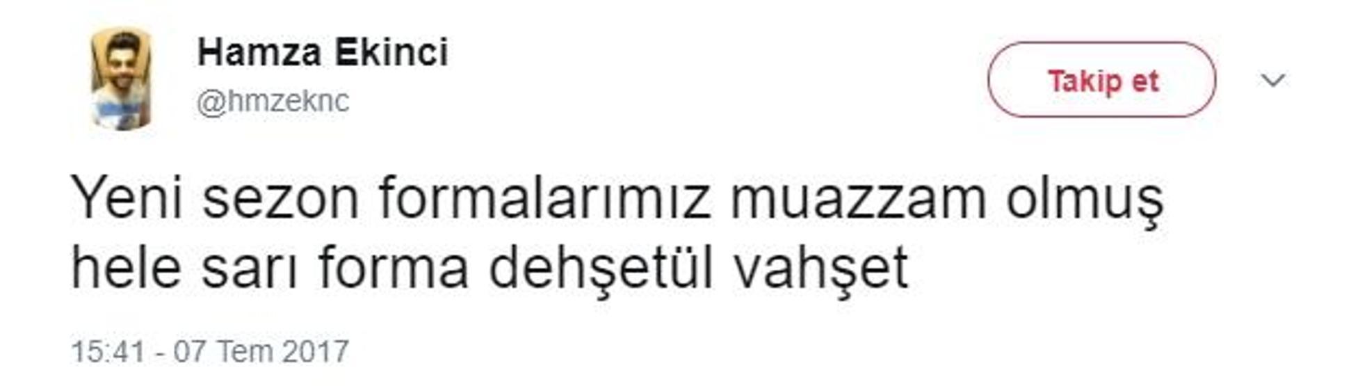 Fenerbahçenin formaları olay oldu