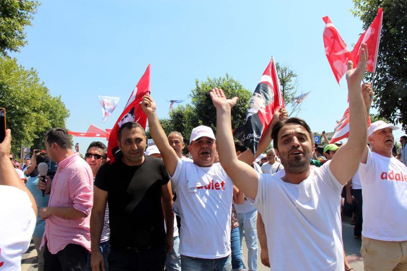 Maltepedeki Adalet Mitinginden son kareler